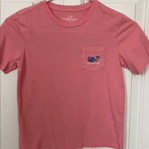 Vineyard Vine Textured Palm Whale Short Sleeve Tee